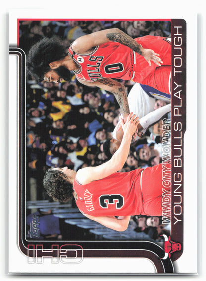 2025-26 Topps #277 Windy City Wonder: Young Bulls Play Tough