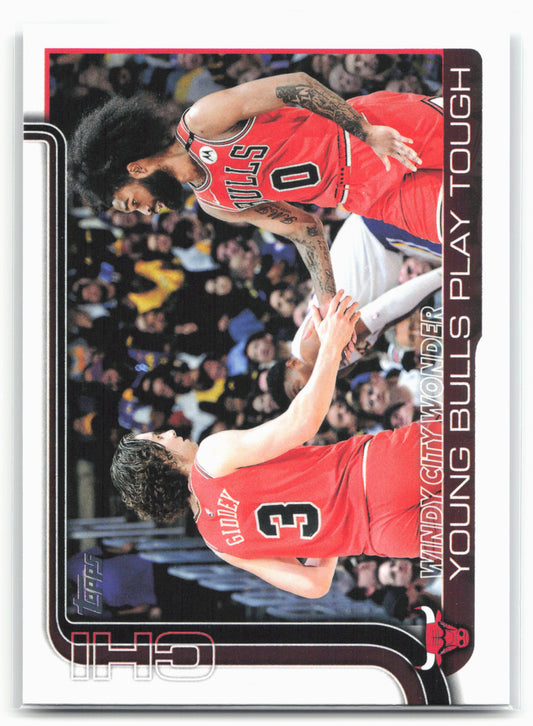 2025-26 Topps #277 Windy City Wonder: Young Bulls Play Tough