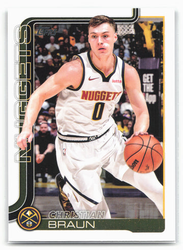 
2025-26 Topps #102 Christian Braun