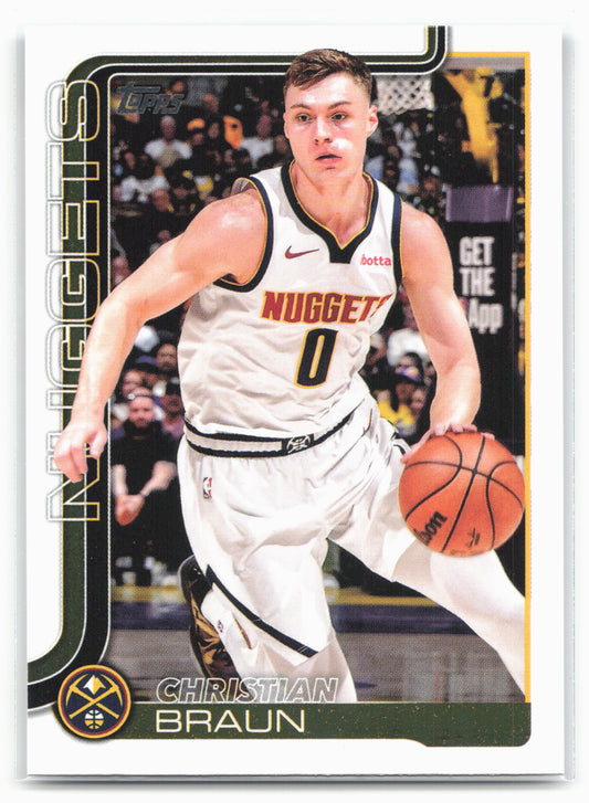2025-26 Topps #102 Christian Braun
