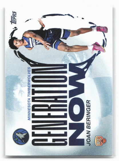 2025-26 Topps #GN-17 Joan Beringer Generation Now
