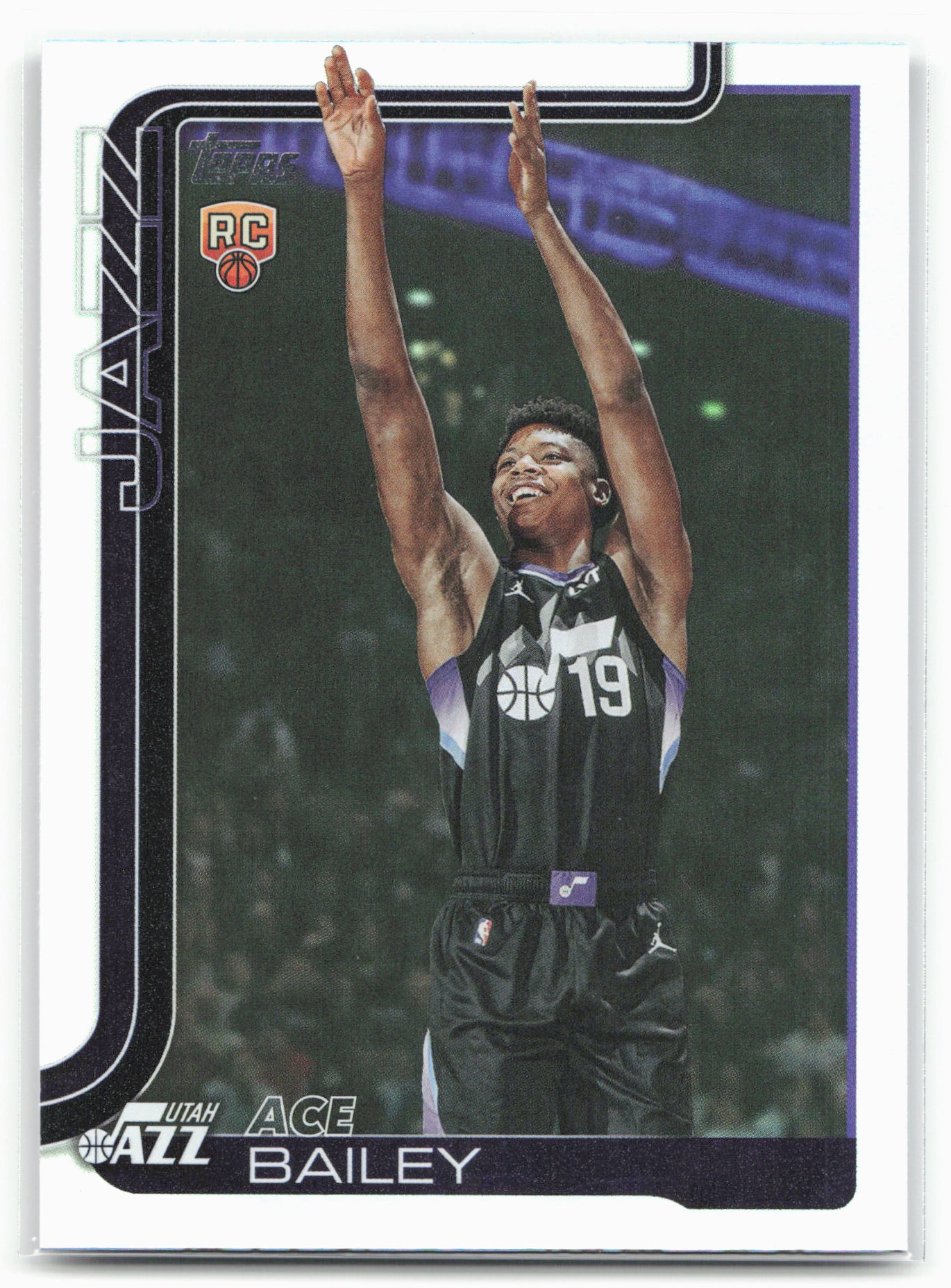 2025-26 Topps #205 Ace Bailey Rainbow Foilboard