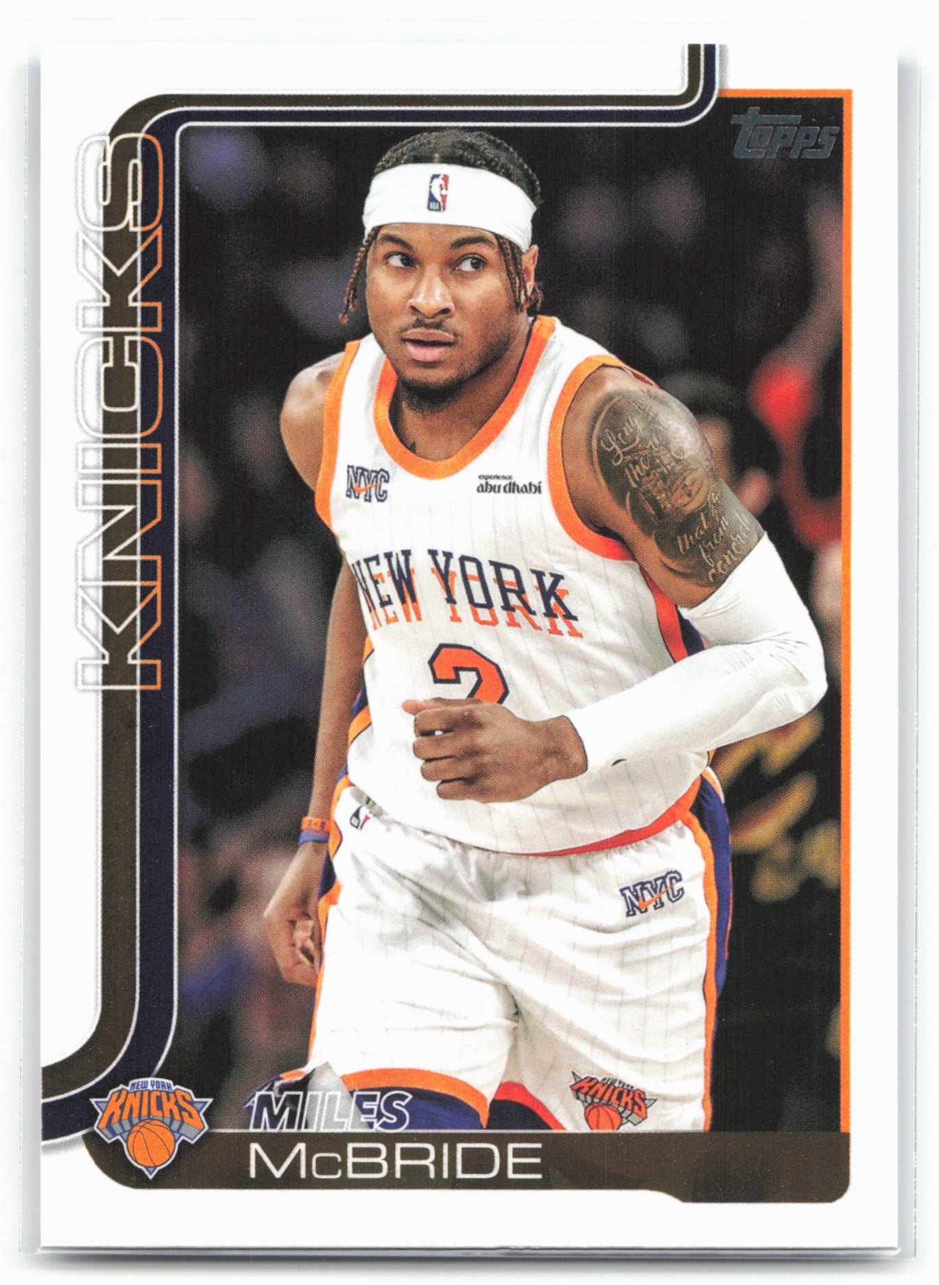 2025-26 Topps #17 Miles McBride