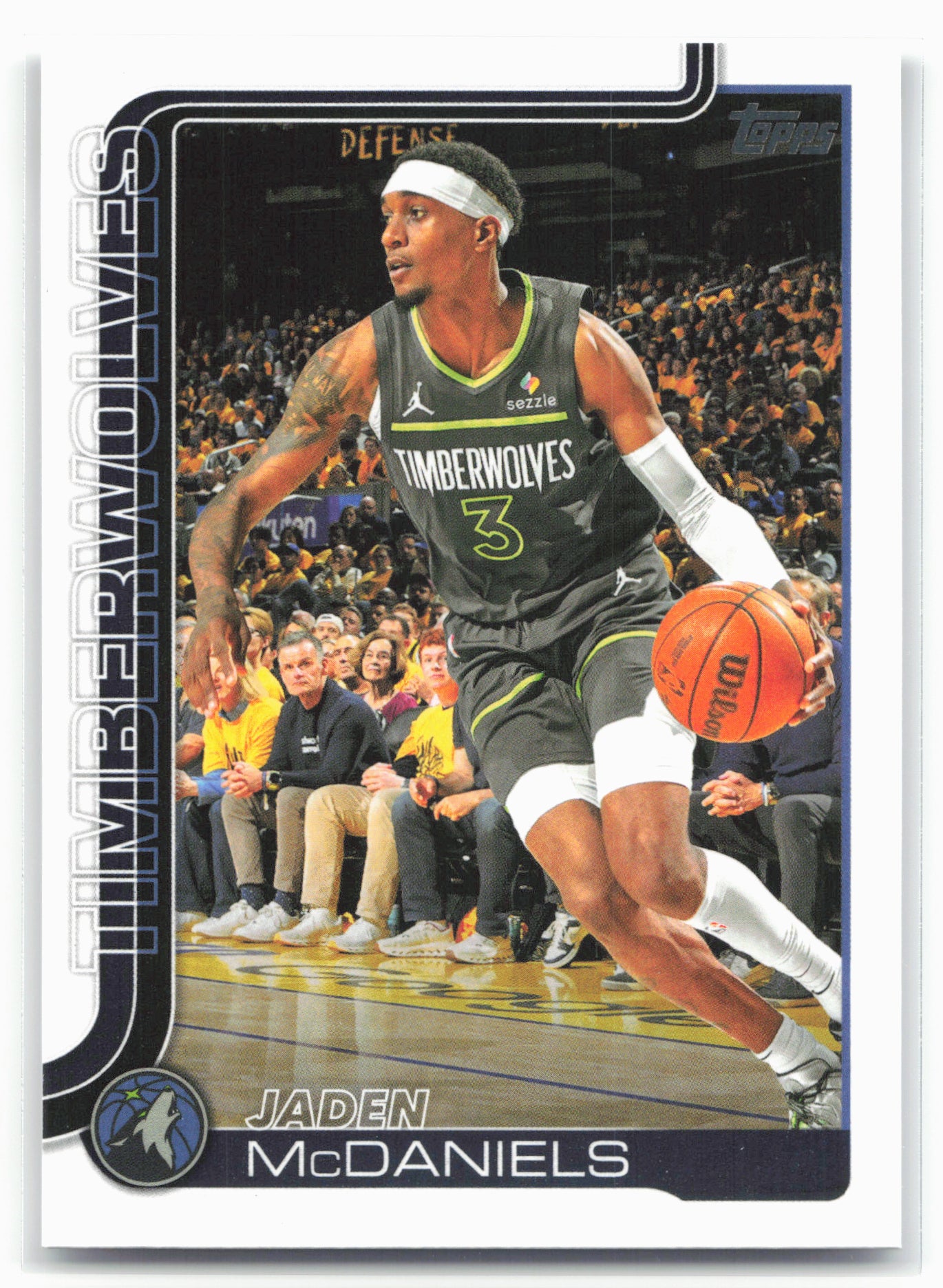 2025-26 Topps #248 Jaden McDaniels