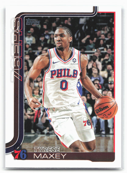 2025-26 Topps #21 Tyrese Maxey