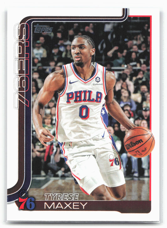 2025-26 Topps #21 Tyrese Maxey