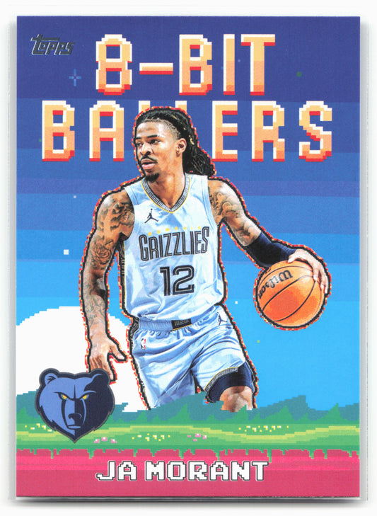 2025-26 Topps #8B-12 Ja Morant 8-Bit Ballers