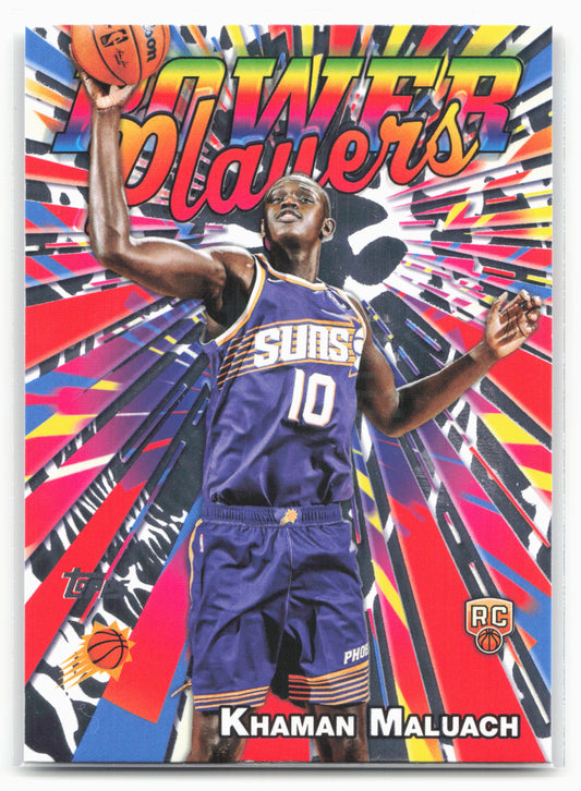 2025-26 Topps #PP-20 Khaman Maluach Power Players