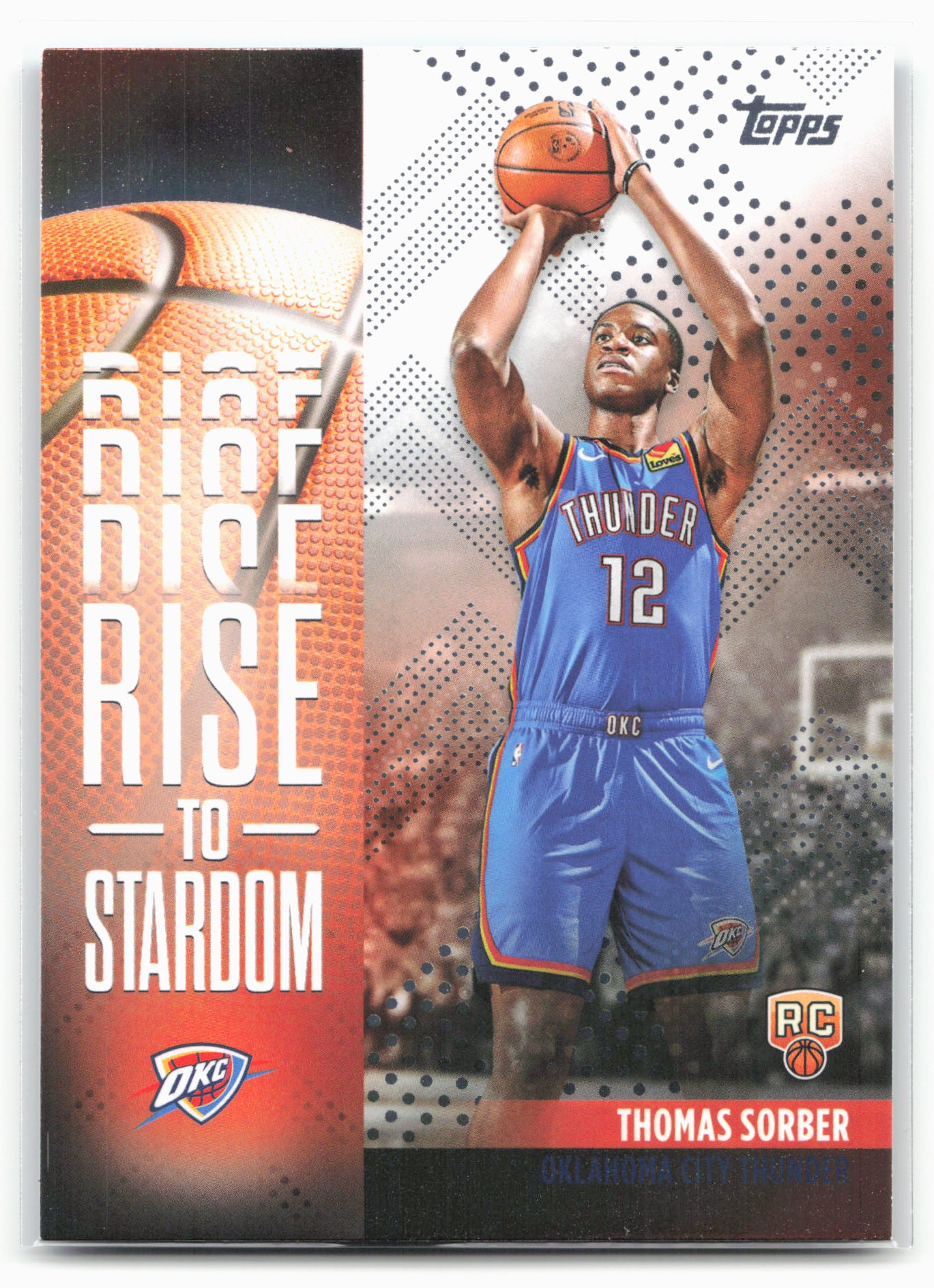 2025-26 Topps #RTS-15 Thomas Sorber Rise to Stardom