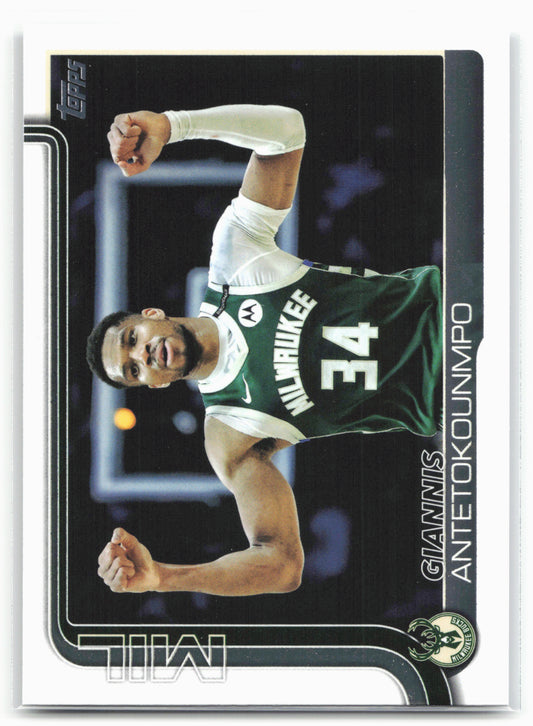 2025-26 Topps #54 Giannis Antetokounmpo