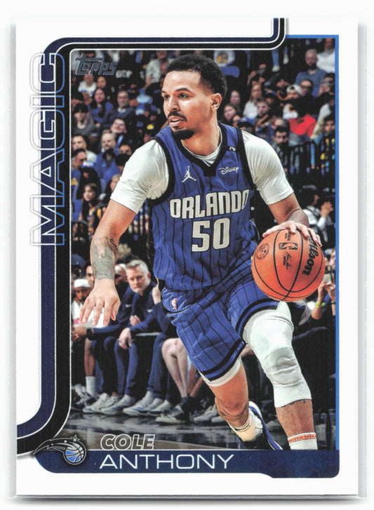 2025-26 Topps #91 Cole Anthony