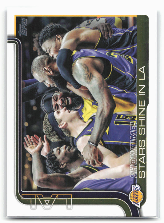 2025-26 Topps #293 Showtime!: Stars Shine in