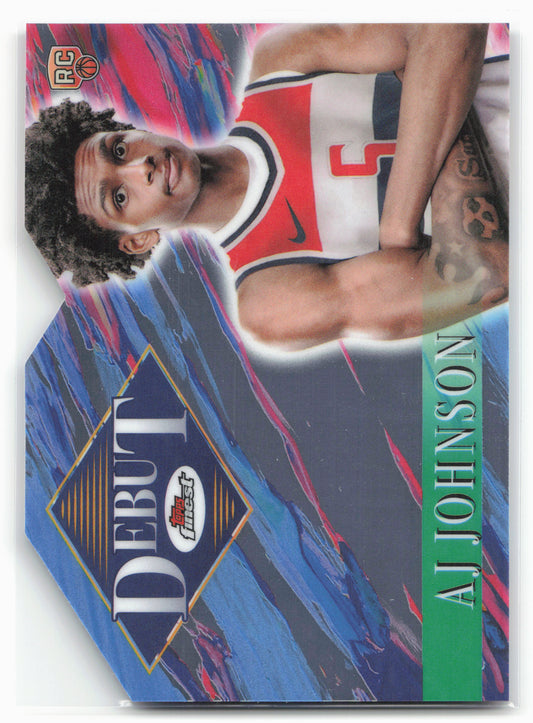 2024-25 Finest #D-26 AJ Johnson Debut 23152