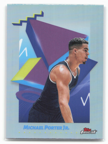 2024-25 Finest #122 Michael Porter Jr. Refractor 23157