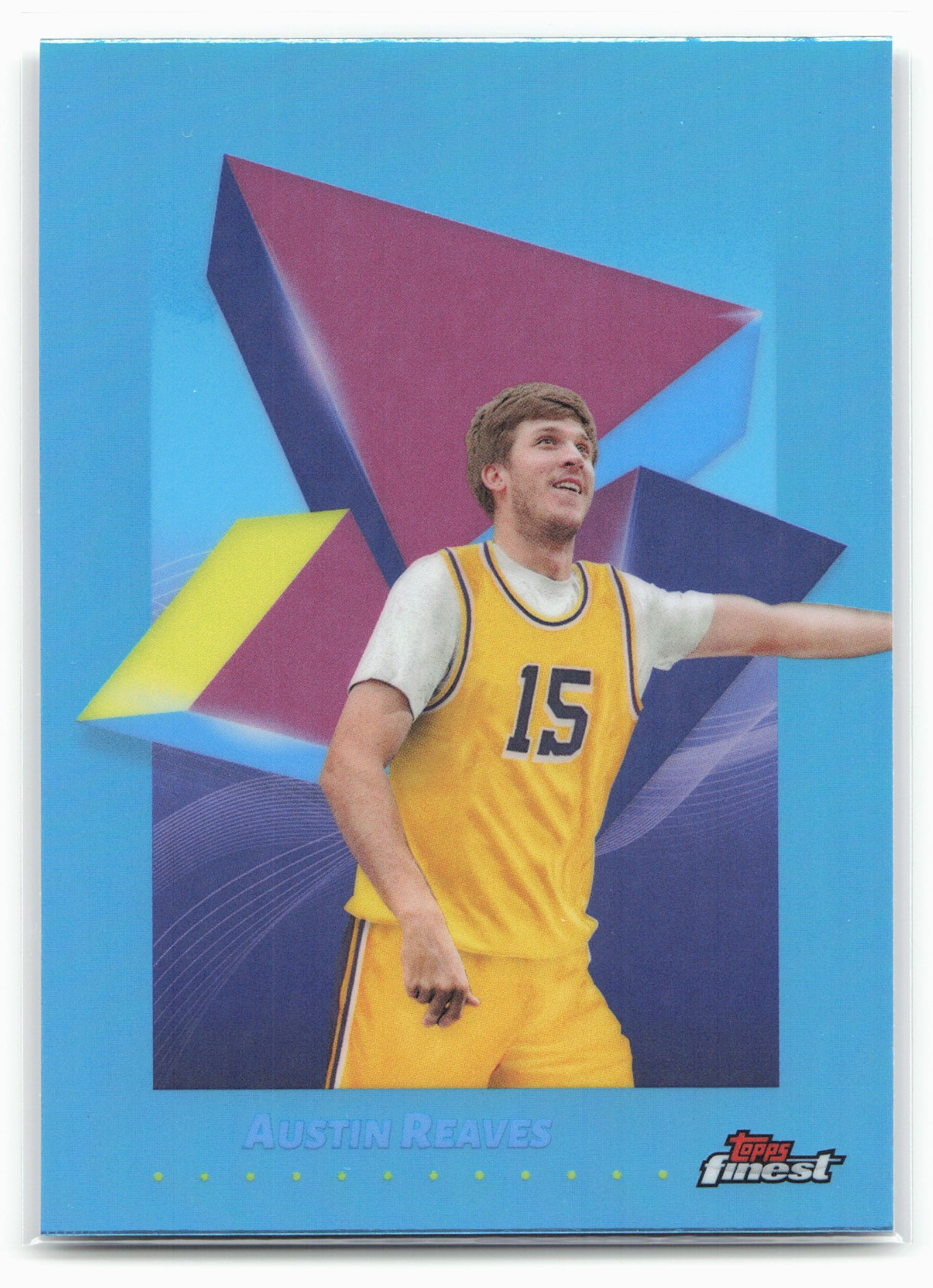 2024-25 Finest #47 Austin Reaves Sky Blue Refractor 23160