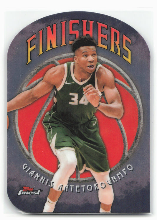 2024-25 Finest #F-3 Giannis Antetokounmpo Finishers