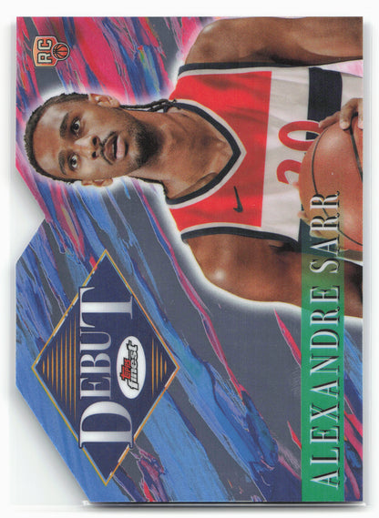 2024-25 Finest #D-1 Alexandre Sarr Debut 23163