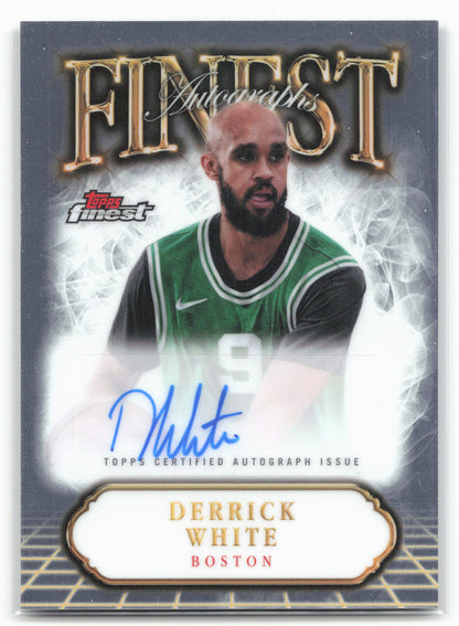 2024-25 Finest #FA-DW Derrick White Finest Autographs
