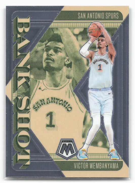 2024-25 Panini Mosaic #20 Victor Wembanyama Bank Shot 23187