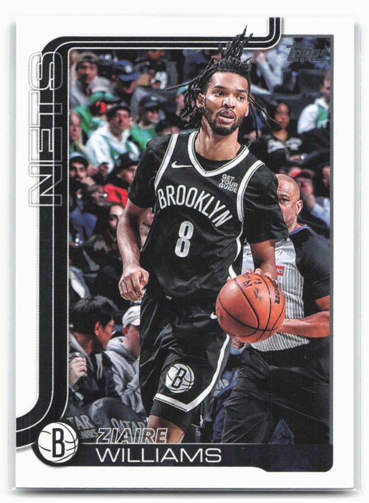 2025-26 Topps #9 Ziaire Williams