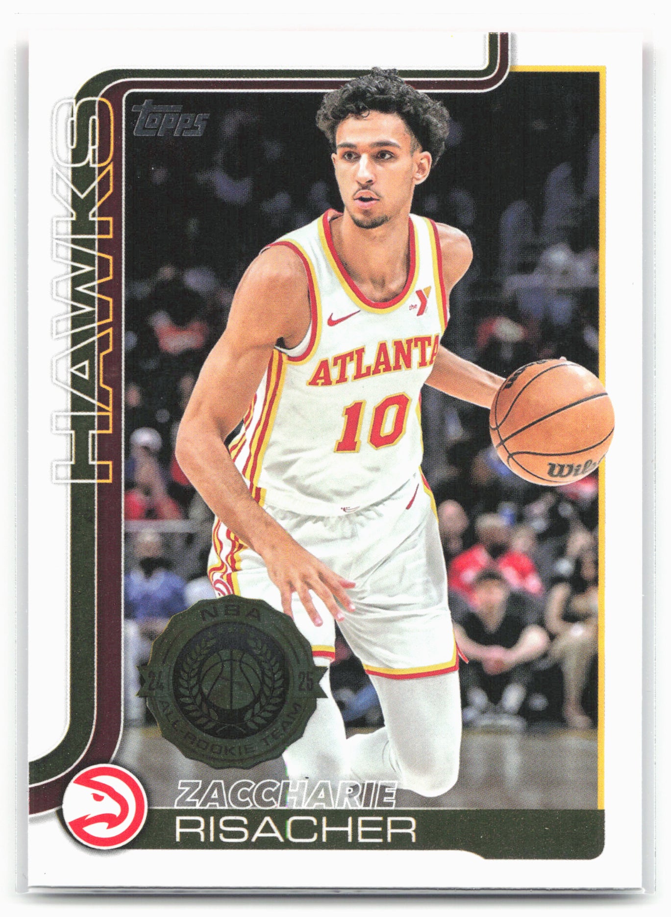 2025-26 Topps #62 Zaccharie Risacher