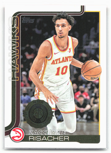 2025-26 Topps #62 Zaccharie Risacher