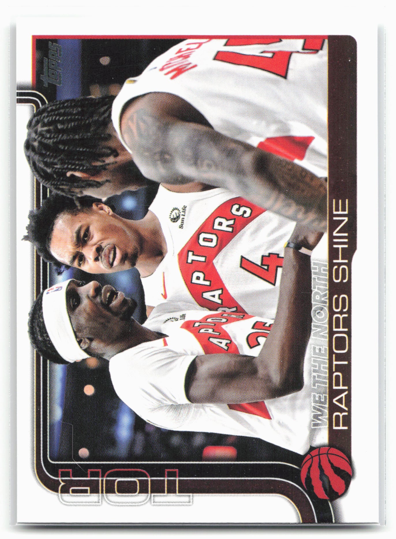 2025-26 Topps #276 We The North: Raptors Shine