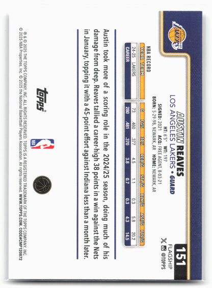 2025-26 Topps #151 Austin Reaves