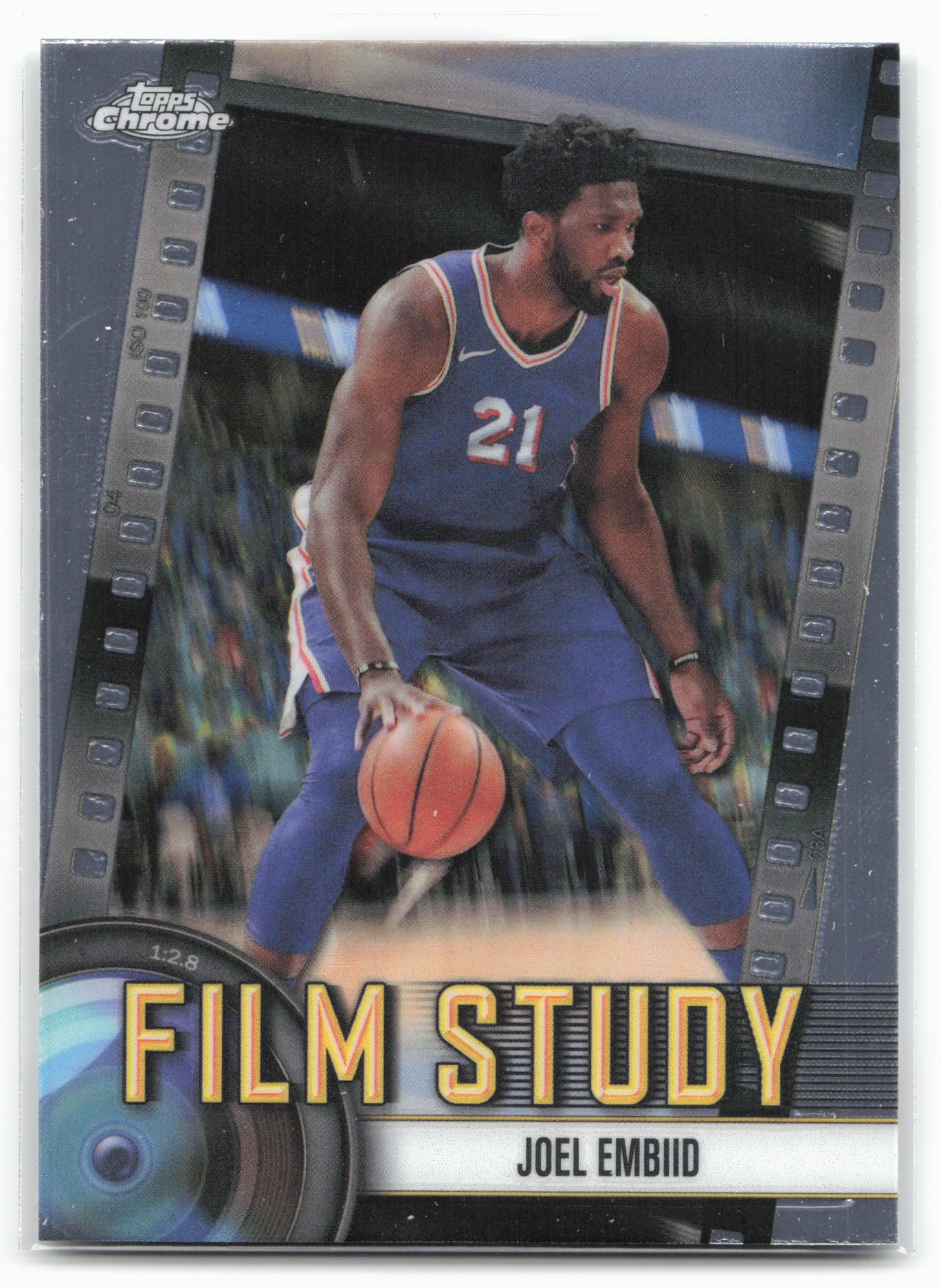 2024-25 Topps Chrome #FS-5 Joel Embiid Film Study 23213