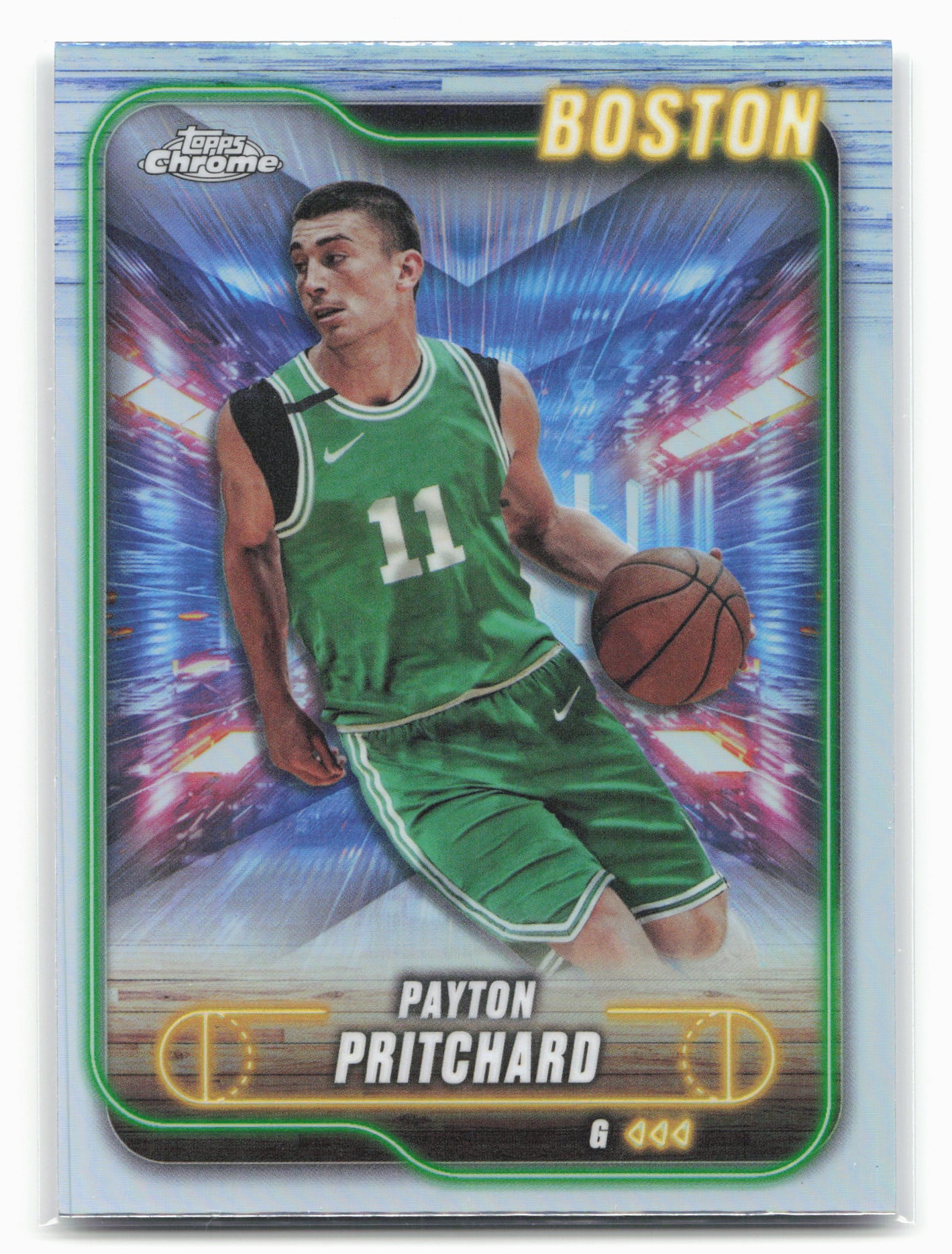 2024-25 Topps Chrome #110 Payton Pritchard Refractor 23214