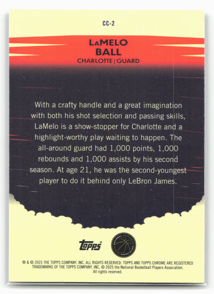 2024-25 Topps Chrome #CC-2 LaMelo Ball Countdown Complete 23217