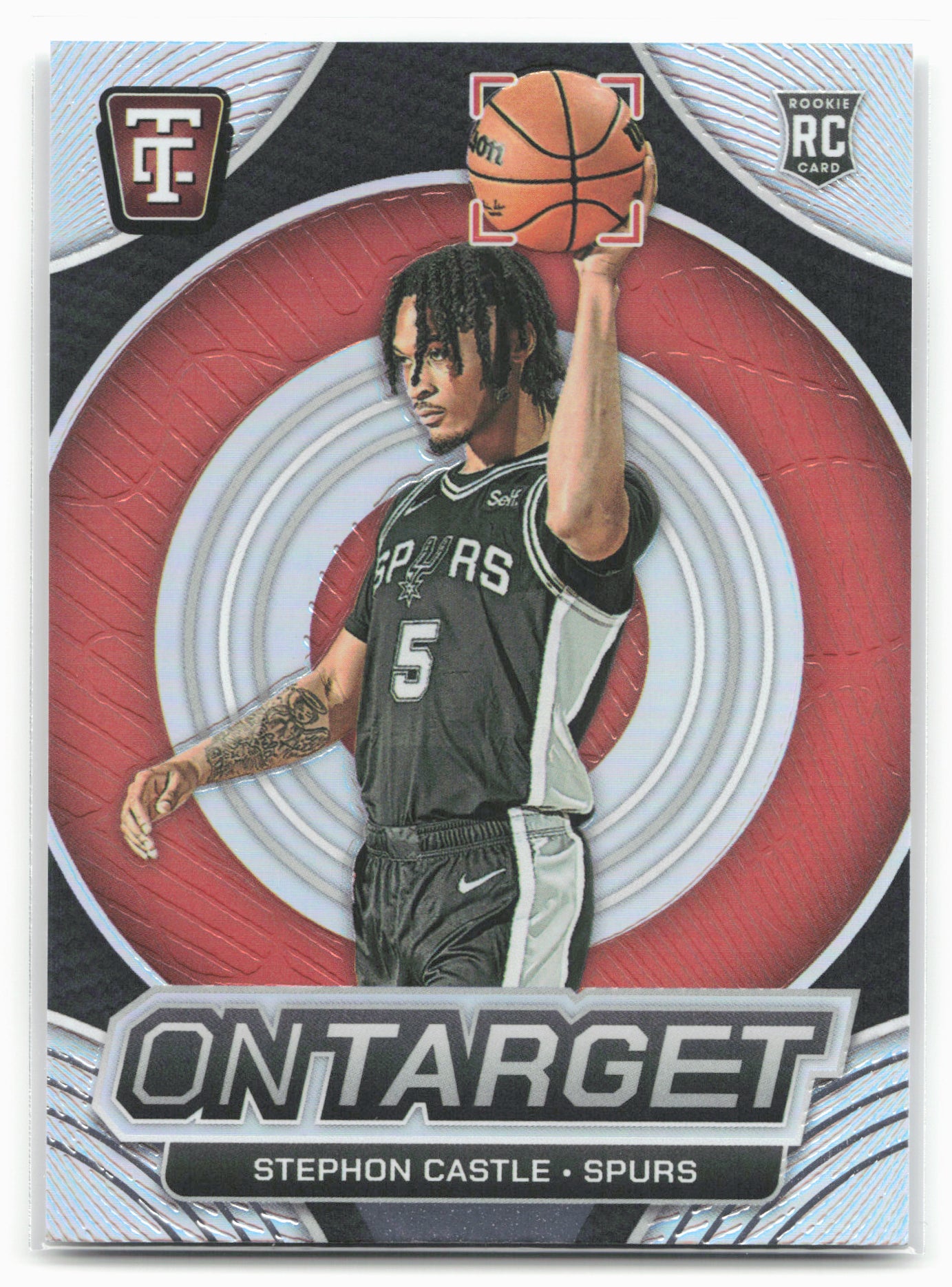 2024-25 Panini Totally Certified #24 Stephon Castle On Target 23227
