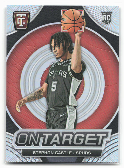 2024-25 Panini Totally Certified #24 Stephon Castle On Target 23227