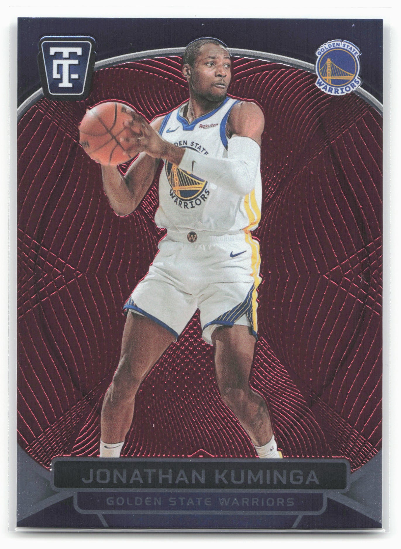 2024-25 Panini Totally Certified #105 Jonathan Kuminga Mirror Maroon 23233