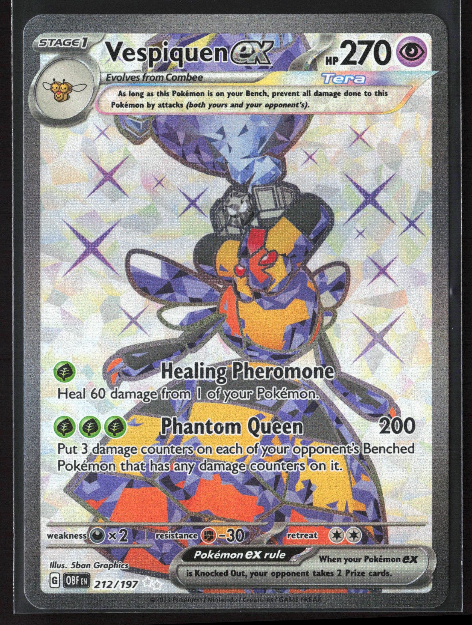 SV03: Obsidian Flames #212/197 Vespiquen ex Holo 23238