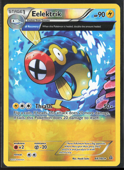 XY - Primal Clash #64/160 Eelektrik (Alpha) Holo 23254