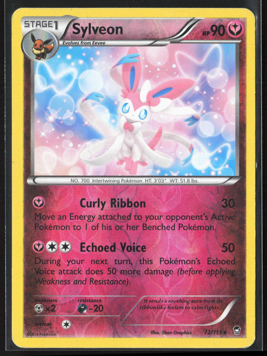 XY - Furious Fists #72/111 Sylveon Reverse Holo 23255