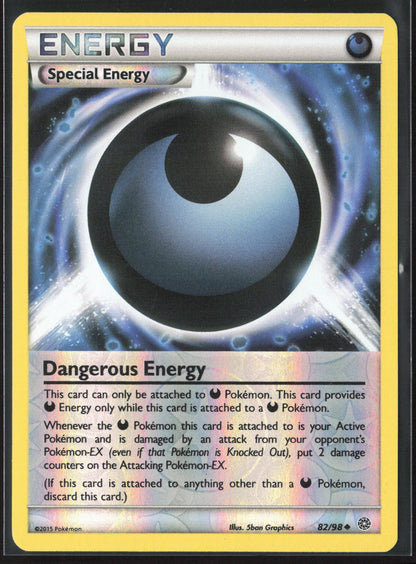 XY - Ancient Origins #82/98 Dangerous Energy Reverse Holo 23269
