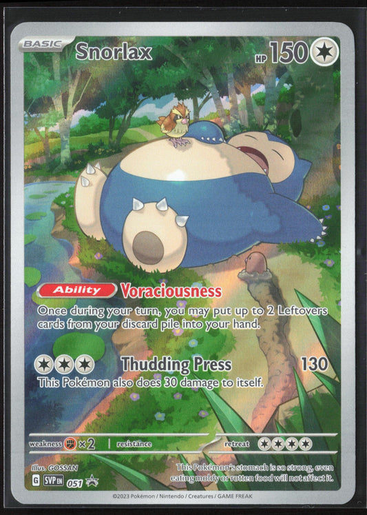 SV: Scarlet & Violet Promo Cards #051 Snorlax Holo 23276