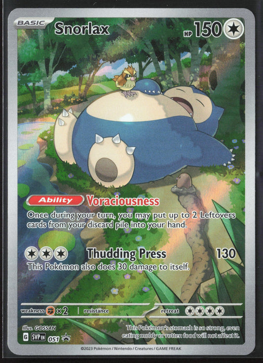 SV: Scarlet & Violet Promo Cards #051 Snorlax Holo 23278