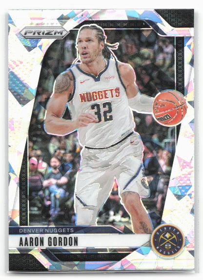 2024-25 Panini Prizm #168 Aaron Gordon Prizms Ice