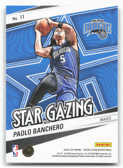 2024-25 Panini Revolution #11 Paolo Banchero Star Gazing