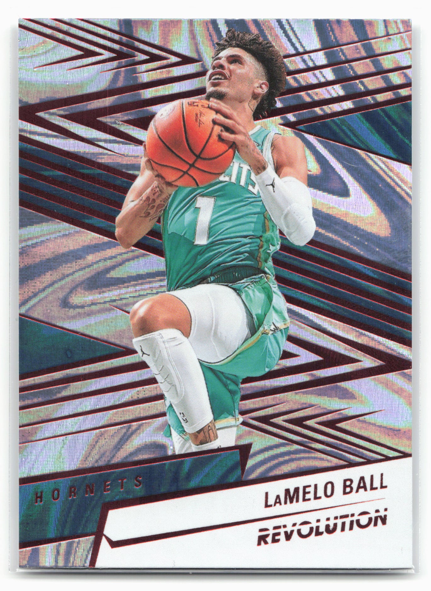 2024-25 Panini Revolution #89 LaMelo Ball Red Swirl