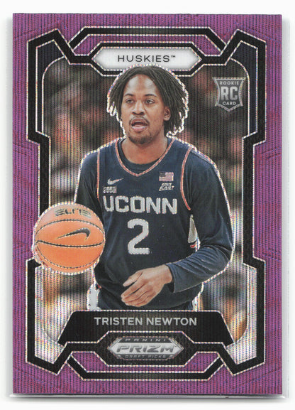 2024 Panini Prizm Draft Picks #51 Tristen Newton Prizms Purple Wave