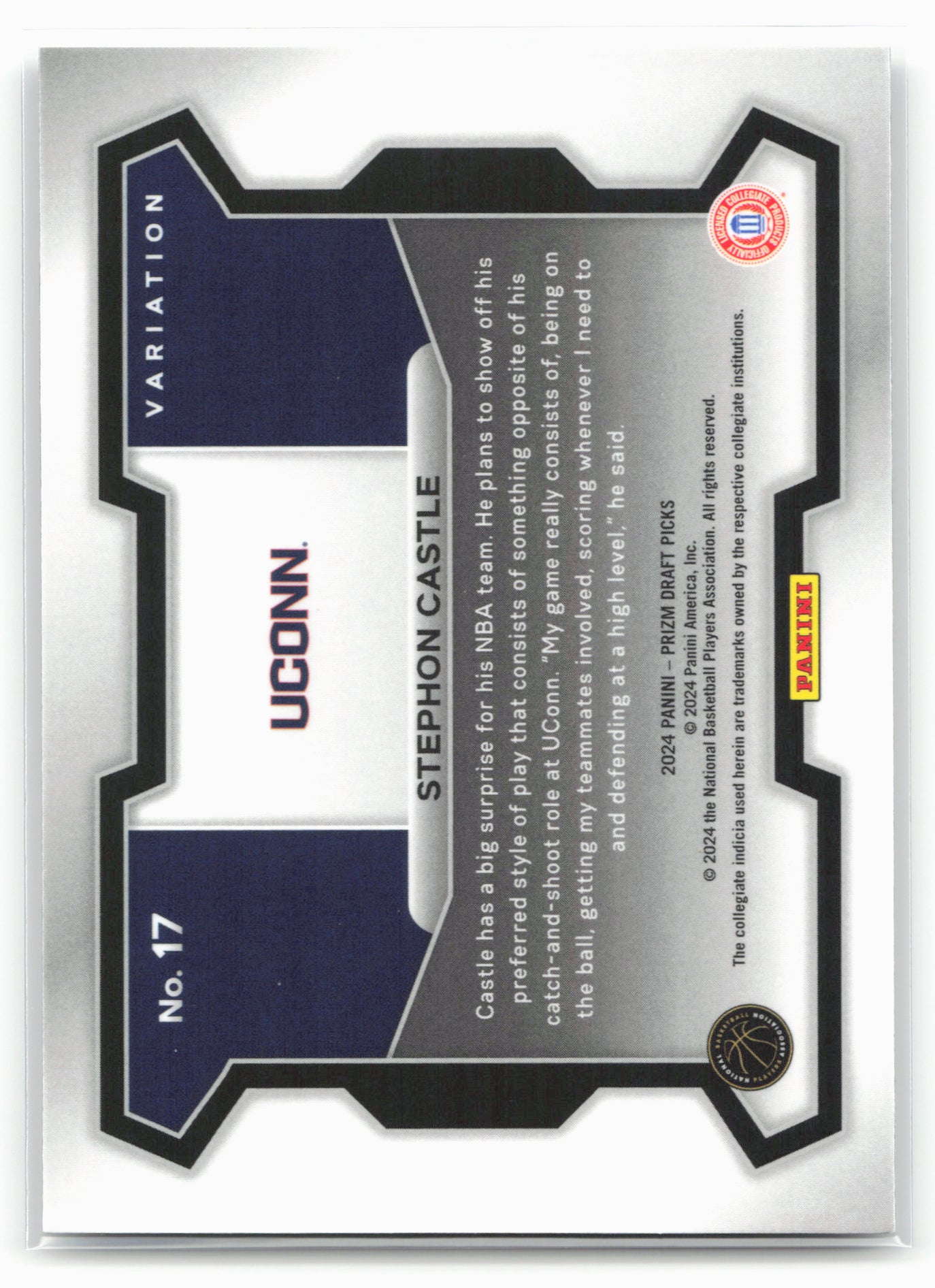 2024 Panini Prizm Draft Picks #17b Stephon Castle 23316