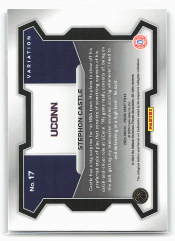 2024 Panini Prizm Draft Picks #17b Stephon Castle 23316
