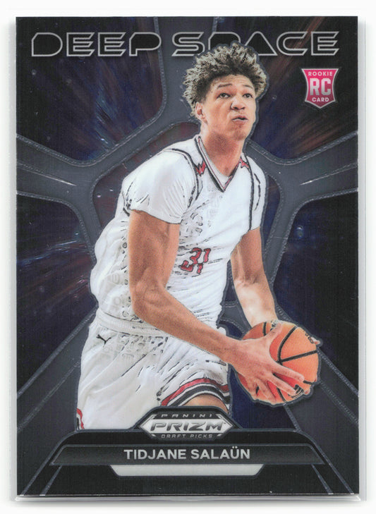 2024 Panini Prizm Draft Picks #9 Tidjane Salaun Deep Space 23319