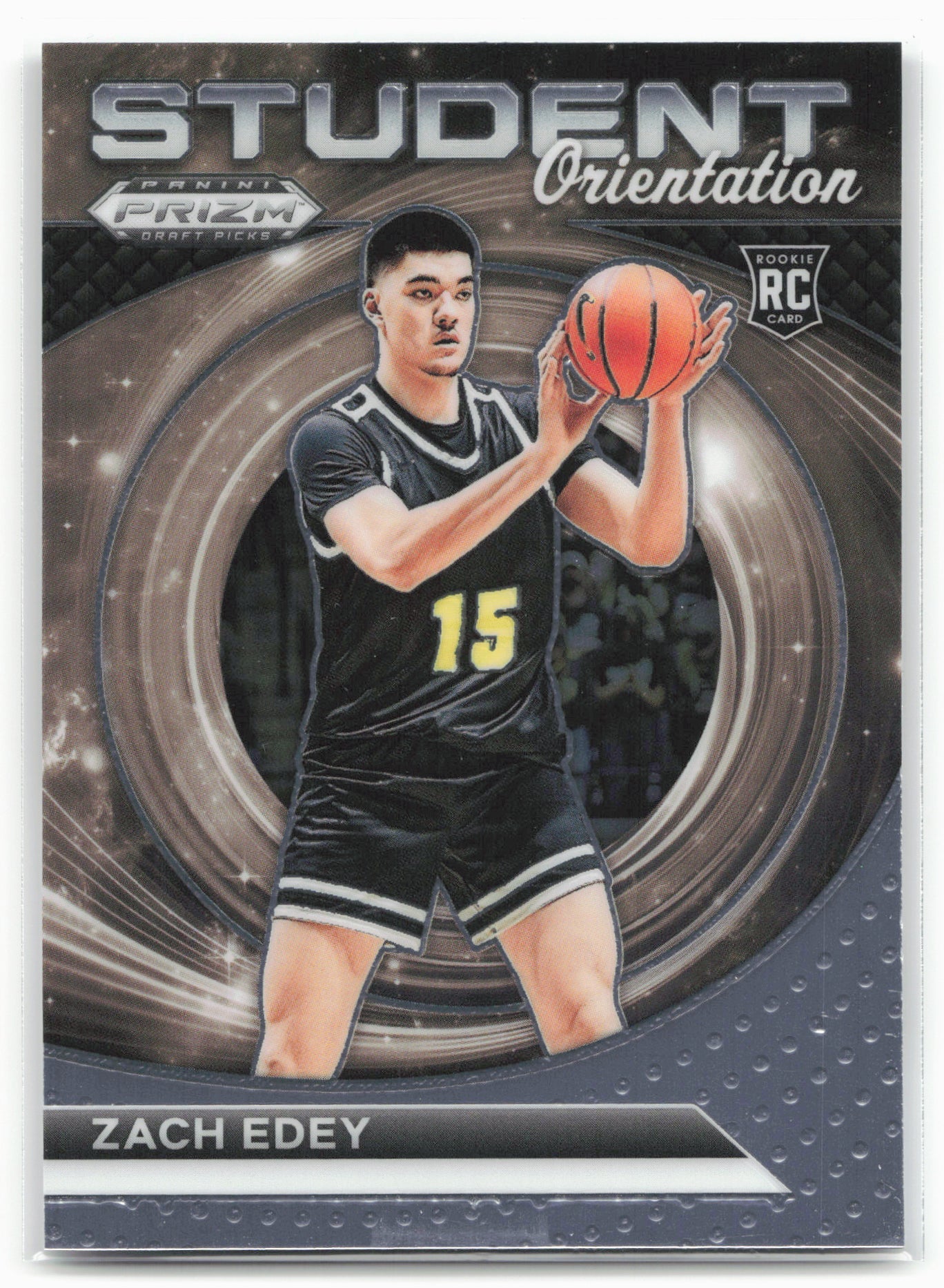 2024 Panini Prizm Draft Picks #15 Zach Edey Student Orientation