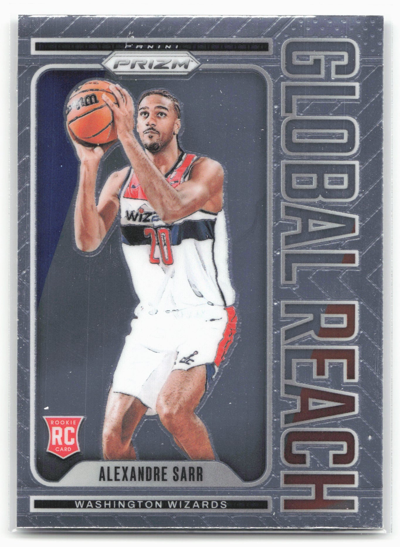 2024-25 Panini Prizm #10 Alexandre Sarr Global Reach