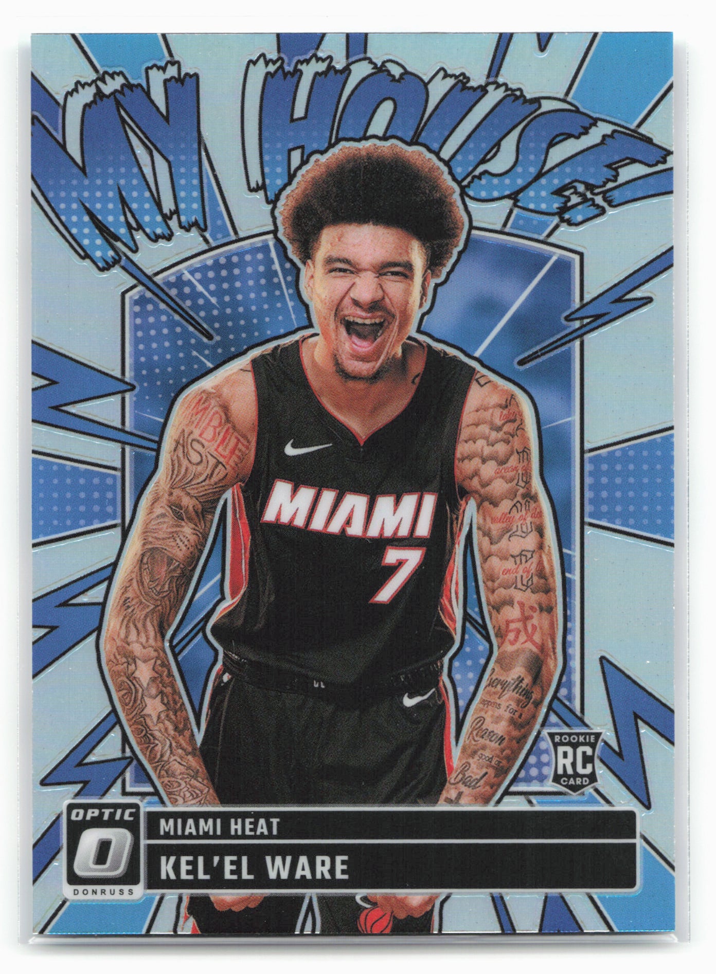 2024-25 Donruss Optic #11 Kel'el Ware My House Holo